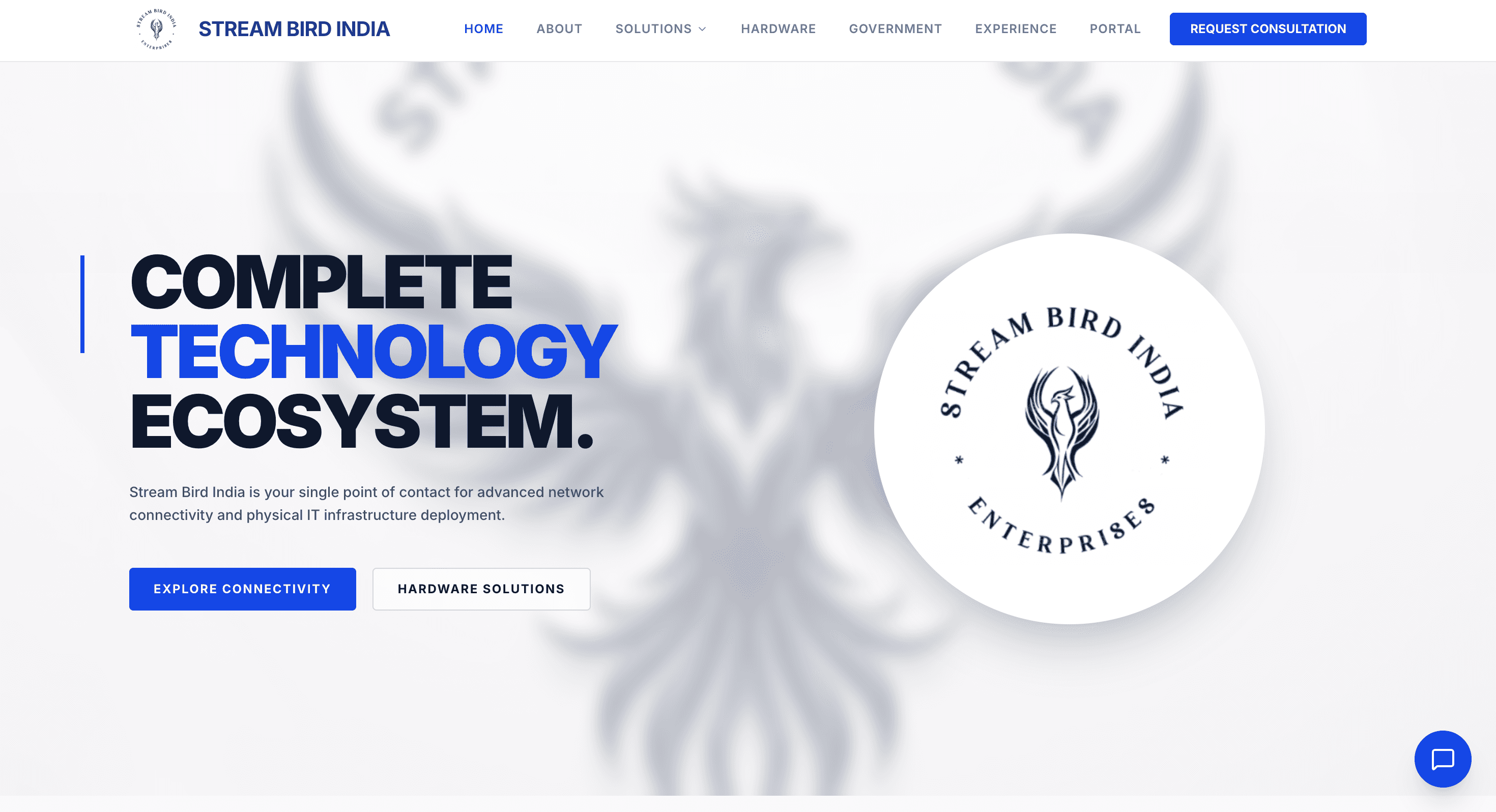 Stream Bird India homepage preview